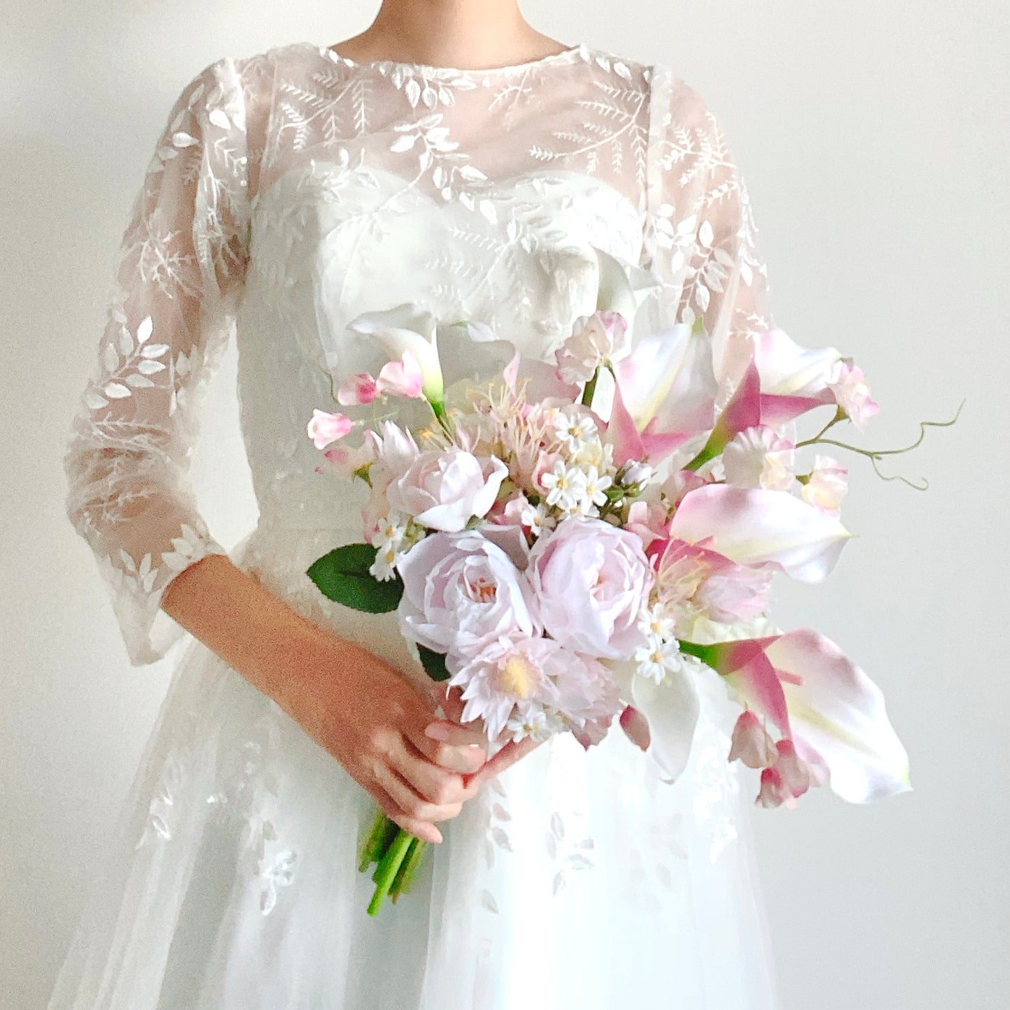 Whitepink bouquet