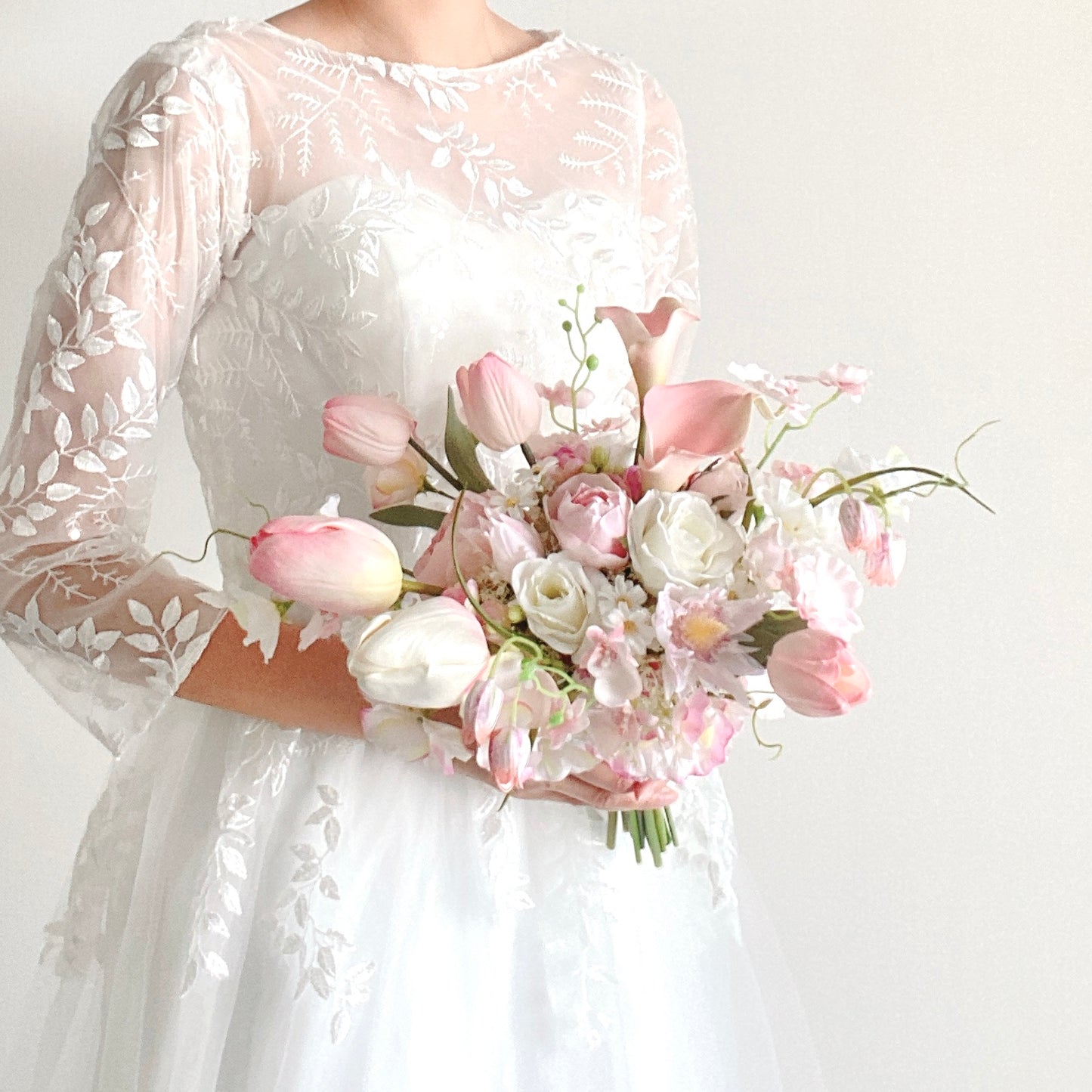 tulip & rose bouquet