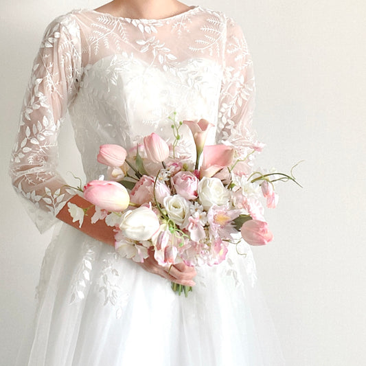 tulip & rose bouquet