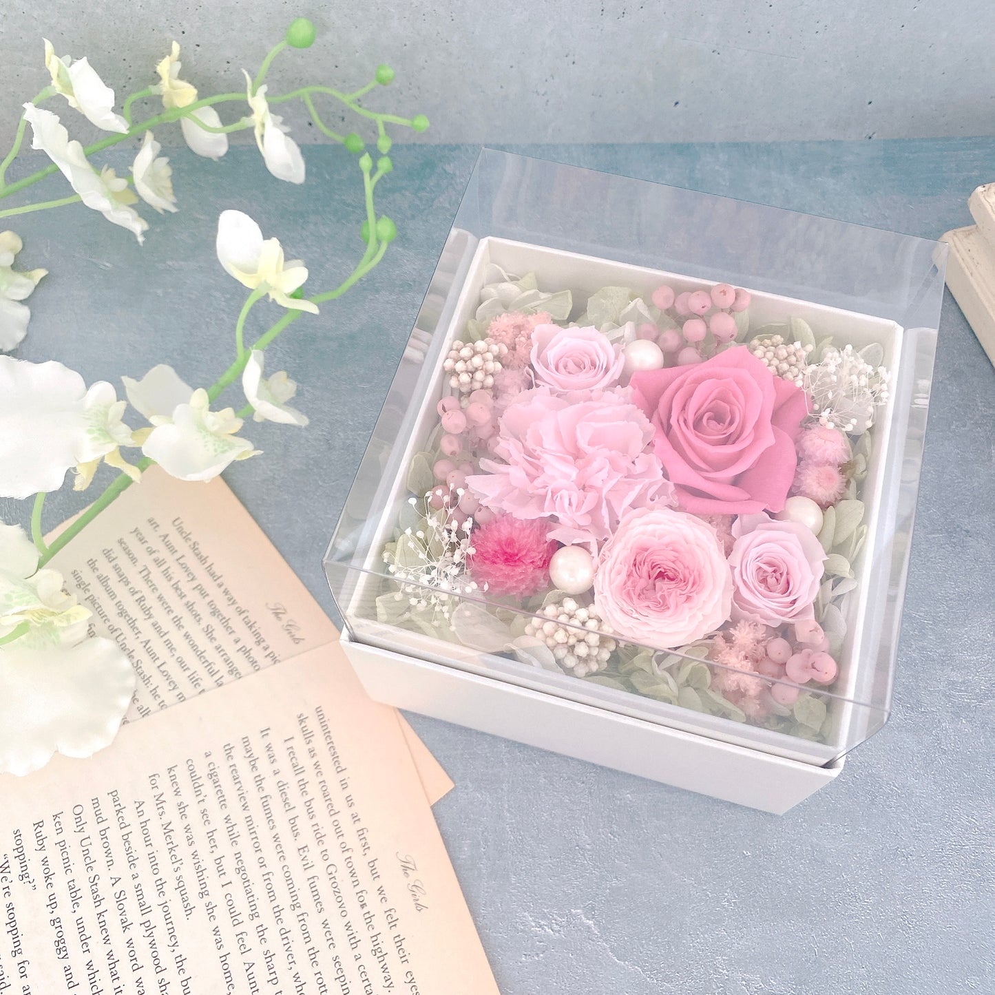 Flower box for Mother's Day