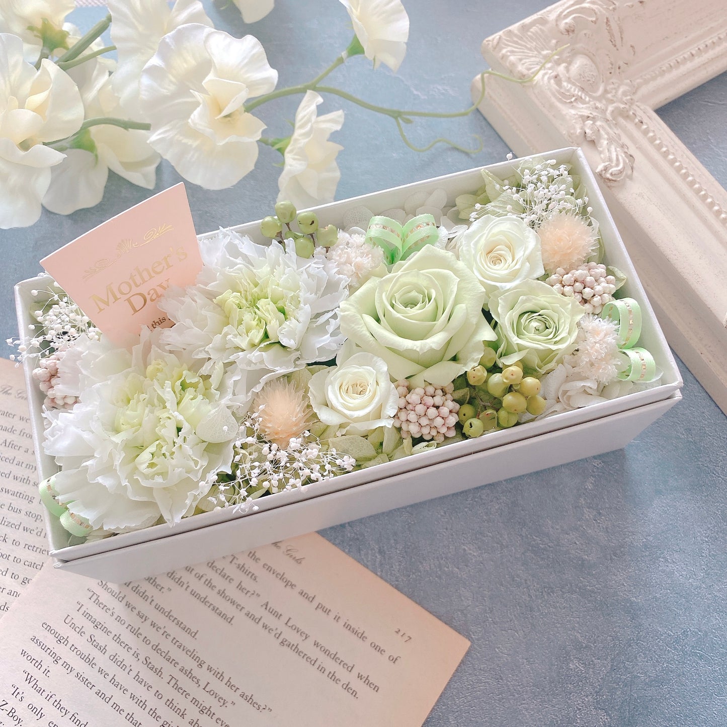 Flower box for Mother's day