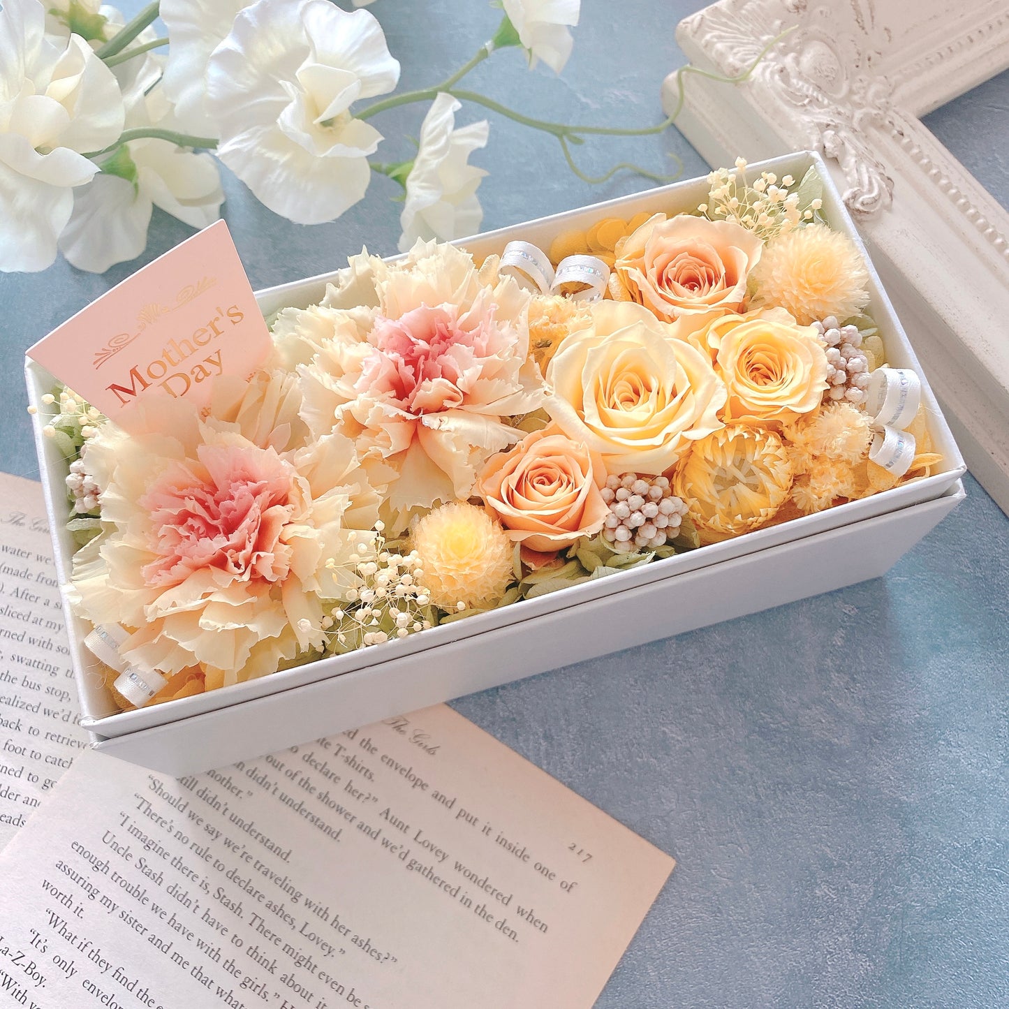Flower box for Mother's day
