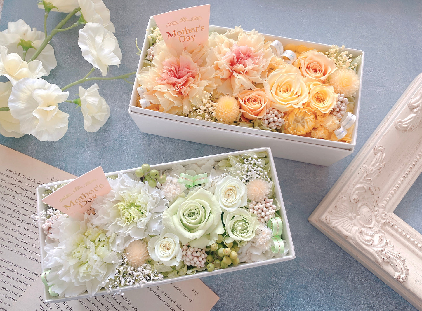 Flower box for Mother's day