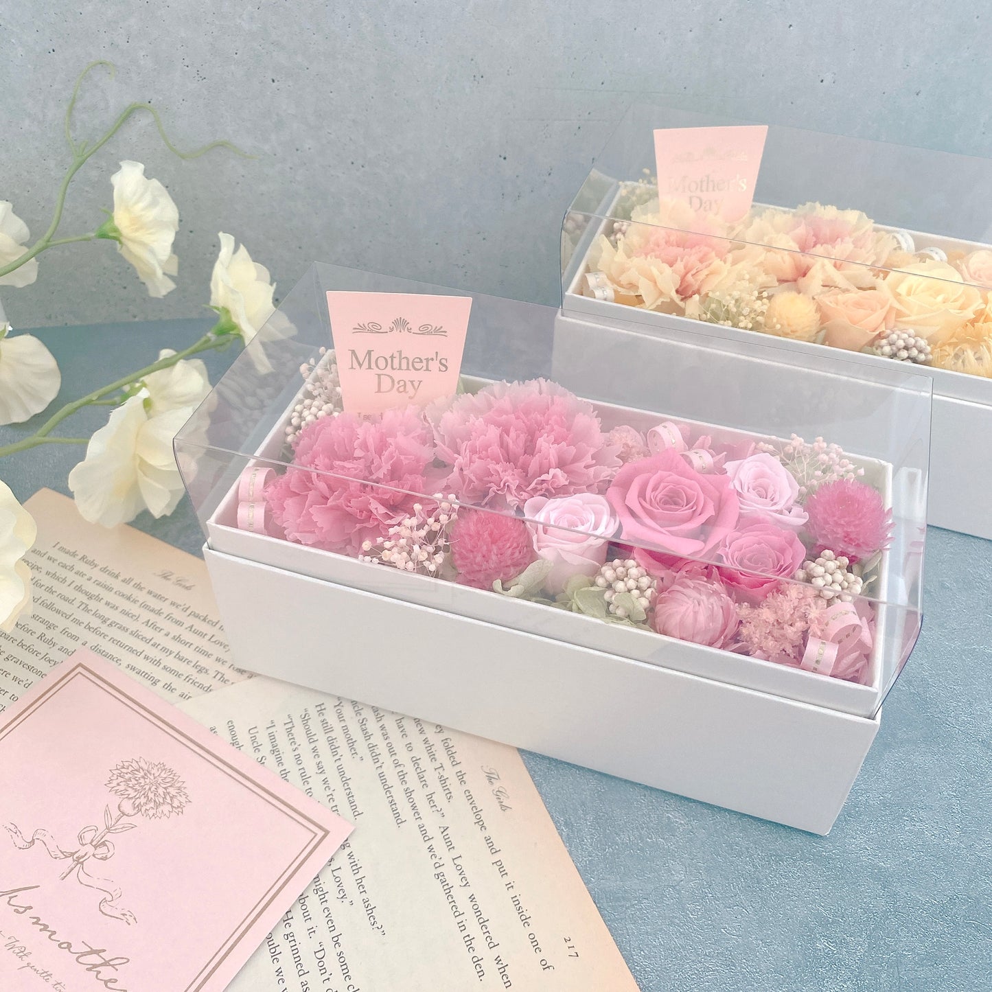 Flower box for Mother's day