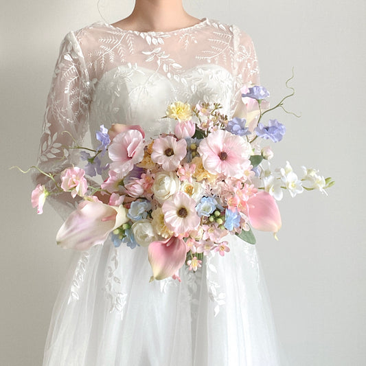 Pastel color bouquet