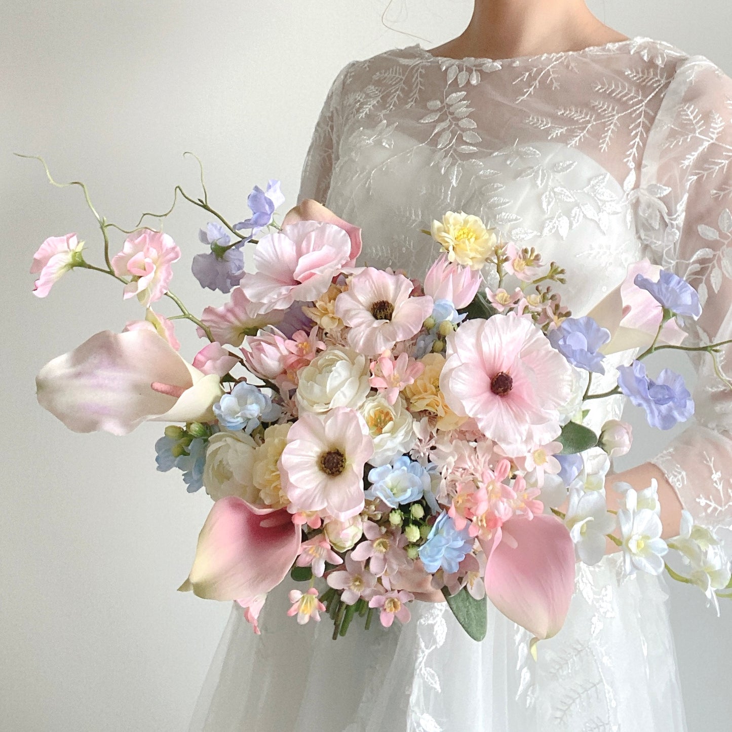 Pastel color bouquet