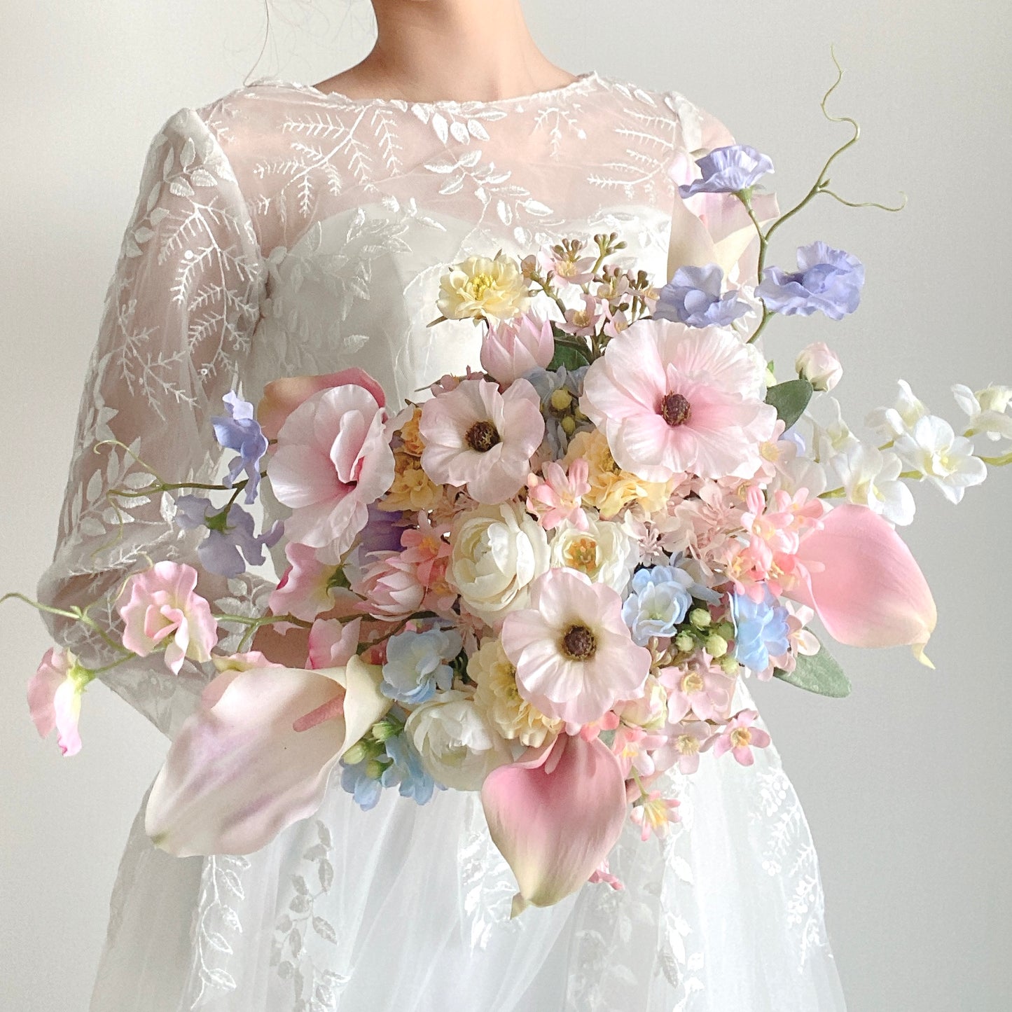 Pastel color bouquet